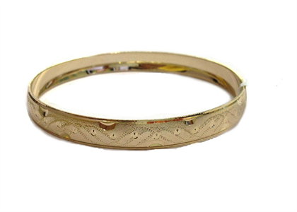 Gold Plated | CNC Bangles